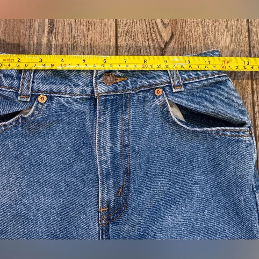 Vintage Levi’s Orange Tab 631 Jeans 24x29 | Youth 16 | 90s High Rise Straight - Picture 10 of 11